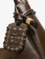 Bolso Hobo Ganni XXL verde oliva oscuro